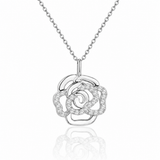 Bagatelle Necklace — Moissanite Rose