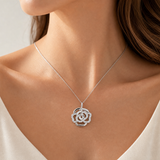 Bagatelle Necklace — Moissanite Rose