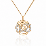 Bagatelle Necklace — Moissanite Rose