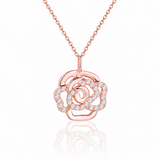 Bagatelle Necklace — Moissanite Rose