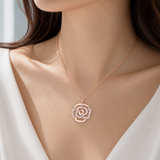 Bagatelle Necklace — Moissanite Rose