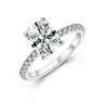 Bague Victoire — Moissanite coussin — WM Paris