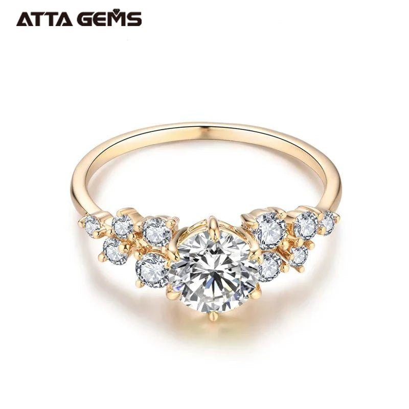 Bague Céleste — Moissanite classique