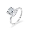 Bague Vendôme — Moissanite radiant — WM Paris