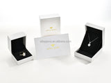 Boucles d'oreilles coeur moissanite en argent 925 - vue 6