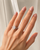 Marquise Ring — Moissanite