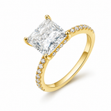 Bague Royale — Moissanite princesse
