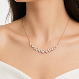 Collier Aurore — Rivière de moissanites