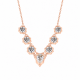 Collier Comtesse — Chute de moissanites