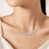 Collier Aurore — Rivière de moissanites