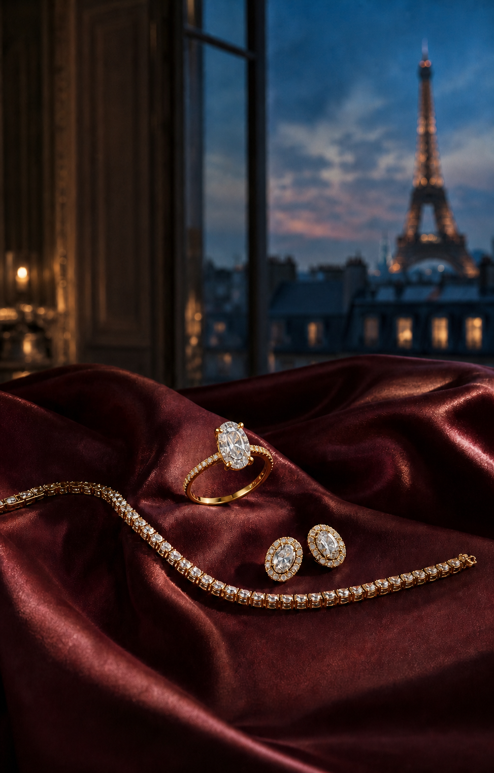 Bijoux WM Paris en moissanite